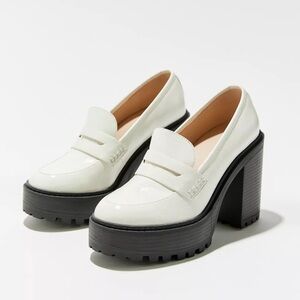 Urban Outfitters Rosie Mary Loafer Heel Exclusive! Sold out online.